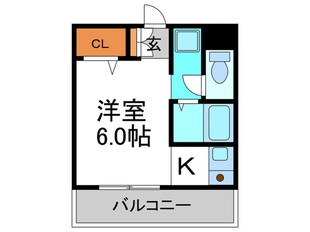 リバティ－ハイツの物件間取画像